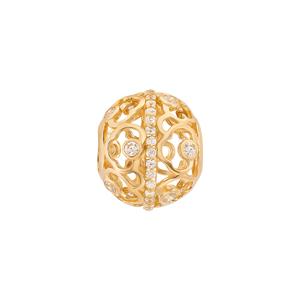 Hạt Charm Vàng 18K đính đá CZ PNJ XMXMY000077