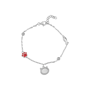 Lắc Bạc đính Ngọc Trai PNJSilver PMXMW000002