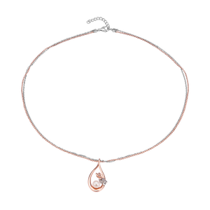 Dây cổ Bạc đính Ngọc Trai PNJSilver Euphoria PFXMH000001