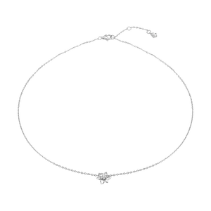 Dây cổ Kim cương Vàng trắng 14K PNJ Euphoria DD00W000360