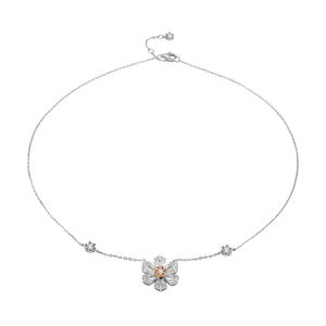 Dây cổ Vàng 10K đính đá ECZ PNJ Euphoria XMXMC000065