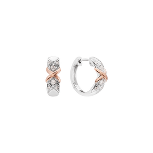 Bông tai Kim cương Vàng 14K PNJ Timeless Diamond DDDDH000073