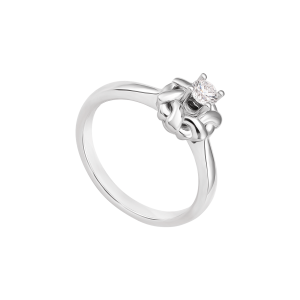 Nhẫn Vàng trắng 14K Kim cương PNJ DD00W004384