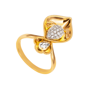 Nhẫn Vàng Ý 18K đính đá CZ PNJ XMXMC000657