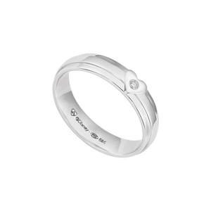 Nhẫn cưới Nam Kim Cương Vàng trắng 14K Disney|PNJ DD00W004374