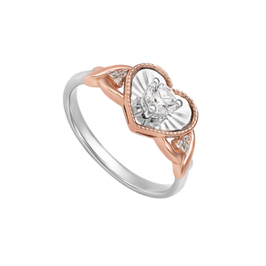 Nhẫn Vàng 10K đính đá ECZ PNJ XMXMH000271