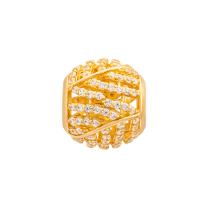 Hạt Charm Vàng 18K đính đá CZ PNJ XM00Y000157