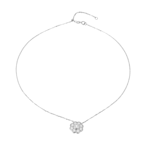 Dây cổ Kim cương Vàng trắng 14K PNJ DDDDW060082