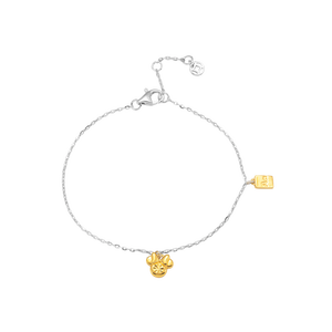 Lắc tay Vàng 14K Disney|PNJ Mickey&Minnie 0000C000290