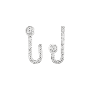 Bông tai Vàng trắng 10K đính đá ECZ STYLE by PNJ XMXMW002238