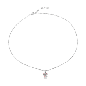 Dây cổ trẻ em Bạc đính đá PNJSilver XMXMW060112