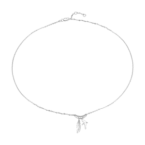 Dây cổ Vàng Trắng PNJ 0000W000167