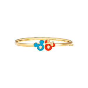 Vòng tay trẻ em Vàng 14K đính đá CZ Disney|PNJ XM00L060000