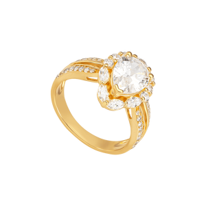 Nhẫn Vàng 18K đính đá CZ PNJ XMXMY008400