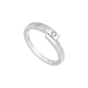 Nhẫn bạc đính đá PNJSilver XM00K000063