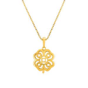 Mặt dây chuyền Kim tiền Vàng 18K PNJ 0000Y060280