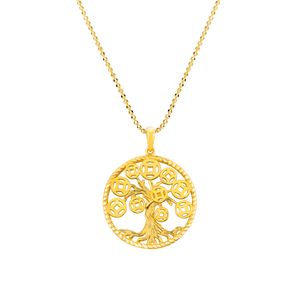 Mặt dây chuyền Kim tiền Vàng 18K PNJ 0000Y060282