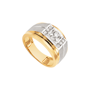 Nhẫn nam Kim cương Vàng 18K PNJ DDDDC000668