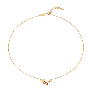 Dây cổ Vàng 14K đính đá CZ PNJ ❤️ HELLO KITTY ZTZTY060000