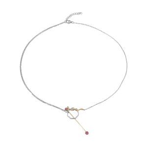 Dây cổ Vàng 10K đính đá Synthetic STYLE By PNJ DNA ZTZTC000002