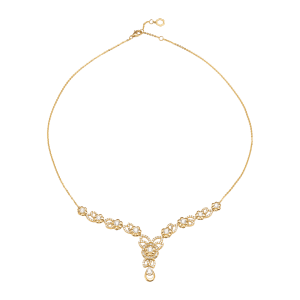 Dây cổ Vàng 18K đính đá CZ PNJ XMXMY000458