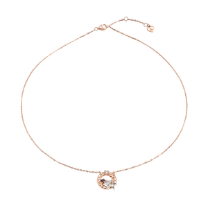 Dây cổ Bạc đính đá Disney|PNJ Tangled ZTXMH000008