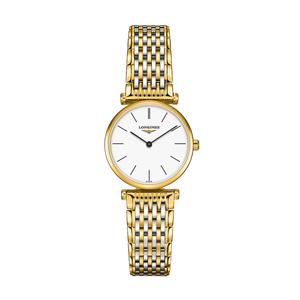 Đồng hồ Longines La Grande Nữ L4.209.2.12.7 Dây Thép 24mm
