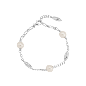 Lắc tay Bạc đính Ngọc trai Freshwater PNJ PF00W000005
