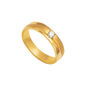 Nhẫn cưới nam Kim cương Vàng 18K PNJ Chung Đôi DD00Y000976