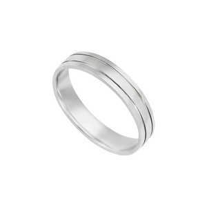 Nhẫn cưới Nam Bạch Kim PNJ 0000W000070