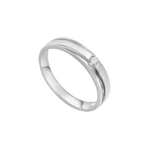 Nhẫn cưới Bạch Kim đính Kim cương PNJ DD00W000150