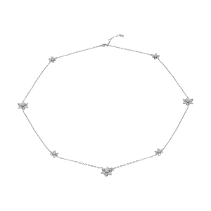 Dây cổ Kim cương Vàng Trắng 14K PNJ DDDDW000576