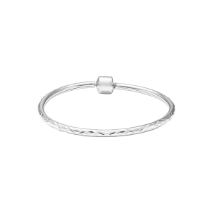 Vòng tay Vàng trắng Ý 18K PNJ 0000W000876