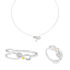 Bộ trang sức Bạc đính đá PNJ Family Infinity 2023 00005-00031