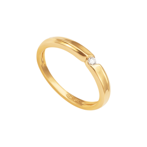Nhẫn cưới Kim cương Vàng 18K PNJ DD00Y000740