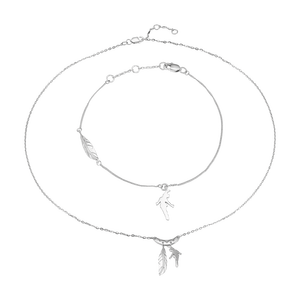 Bộ trang sức Vàng trắng 14K PNJ 00864-00167