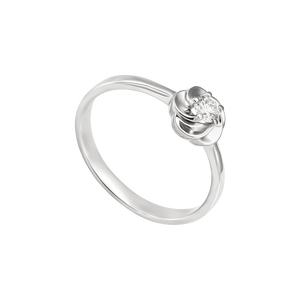 Nhẫn Kim cương Vàng trắng 14K PNJ DD00W000395