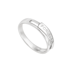 Nhẫn nam bạc PNJSilver chữ Forever 0000K000040