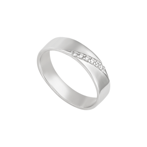 Nhẫn nam bạc đính đá PNJSilver XM00K000109