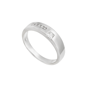 Nhẫn bạc đính đá PNJSilver XMXMK000046