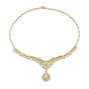 Dây cổ Vàng 18K đính đá CZ PNJ XMXMY000572