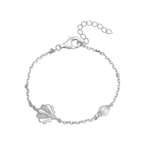 Lắc tay bạc trẻ em đính đá PNJSilver PFXMW060000