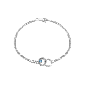 Lắc tay bạc đính đá PNJSilver Fantasia XMZTK000003