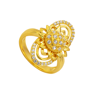 Nhẫn Vàng 10K đính đá ECZ PNJ Sunnyva XMXMY009438