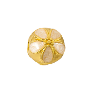 Hạt charm chặn DIY PNJSilver hình hoa năm cánh 0000H060008