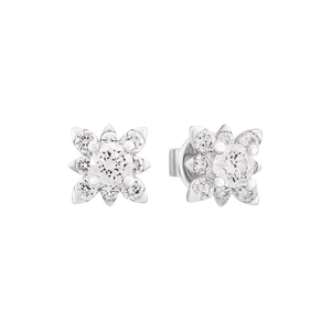 Bông tai Kim cương Vàng trắng 14K PNJ DDDDW000431