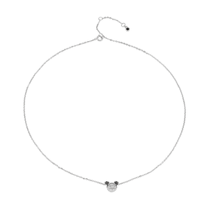 Dây cổ trẻ em bạc đính đá Disney|PNJ Mickey ZTZTW000002