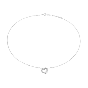 Dây cổ Bạc đính đá PNJSilver XMXMW060038