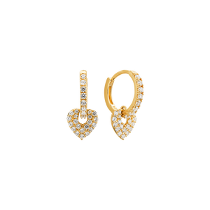 Bông tai Vàng 18K đính đá CZ PNJ XMXMY006309