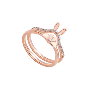 Nhẫn Vàng 14K đính đá ECZ Disney|PNJ Bambi XMXMX000070